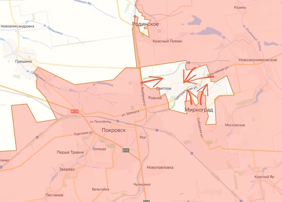 Vùng kiểm soát của quân phòng thủ Ukraine đã thu hẹp đến mức tối thiểu, và số phận của quân đồn trú Ukraine bị mắc kẹt giờ chỉ còn là vấn đề thời gian; càng kéo dài, tổn thất càng nặng nề. Nhưng hiện vẫn chưa có thông tin nào về việc RFAF ổn định hoàn toàn ở khu vực này, và trong một thời gian, tình hình sẽ vẫn như ở bất kỳ trung tâm đô thị lớn nào khác, phía Nga không chỉ cần chiếm được nó mà còn cần phải dọn sạch và thiết lập lại an ninh.