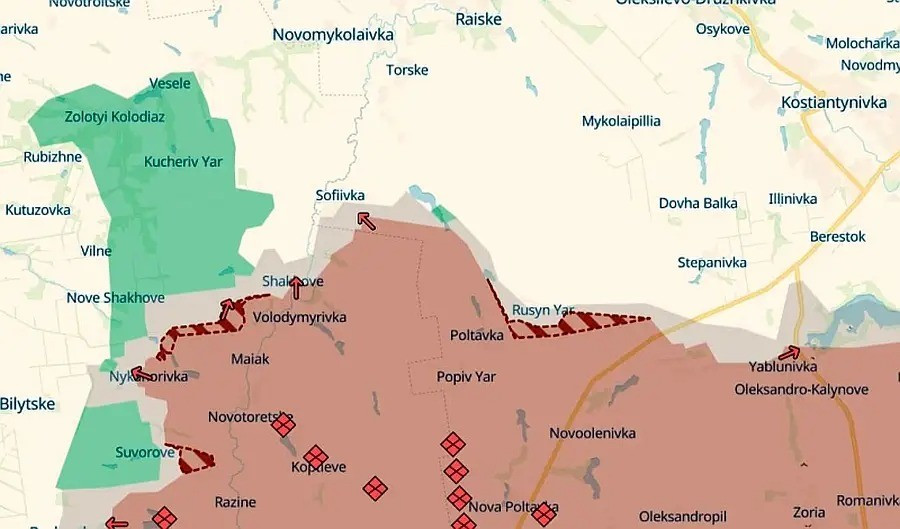 Do đó, có thể nhận thấy RFAF đang tăng cường nỗ lực kiểm soát Kostyantynivka. Sau khi hoàn thành chiến dịch này, họ sẽ có thể tiến quân trên một mặt trận đủ rộng về phía Slovyansk và Kramatorsk từ phía nam và đông nam. Cộng với chiến thắng tại Siversk, sẽ là một cột mốc quan trọng đối với RFAF trong chiến dịch tấn công mùa đông này.