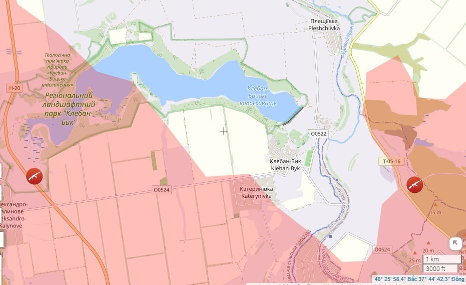 Tuy nhiên, không có thông tin chính xác về vị trí của quân Ukraine trong vòng vây ở khu vực phía đông hướng Konstantinovka. Có lẽ việc AFU từ bỏ tiếp tục phòng thủ Predtechino và sau đó là rút lui khỏi các vị trí ở phía bắc làng Aleksandro-Shultino, cho thấy việc giữ "nút thắt cổ chai" là vô nghĩa đối với họ.