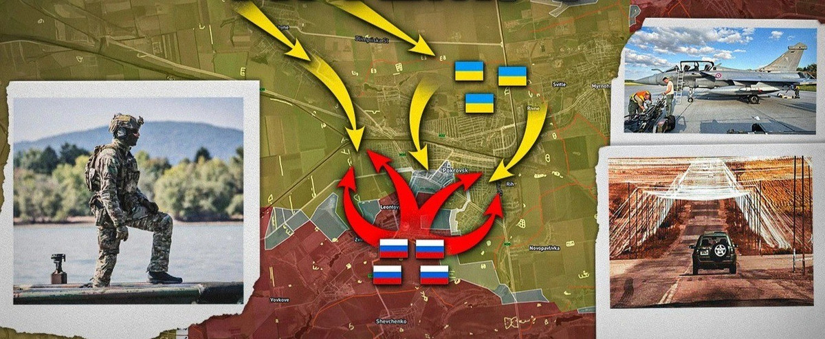 Trên chiến trường Ukraine đang mù mịt khói lửa, quân đội Nga (RFAF) đã thể hiện khả năng hoạch định chiến lược xuất sắc, biến tiền tuyến thành một bàn cờ phức tạp nhưng ăn khớp với nhau. Một mặt, RFAF tiếp tục tăng cường tấn công ở khu vực phía bắc Donetsk, như Pokrovsk, Konstantinovka, Seversk và Lyman.
