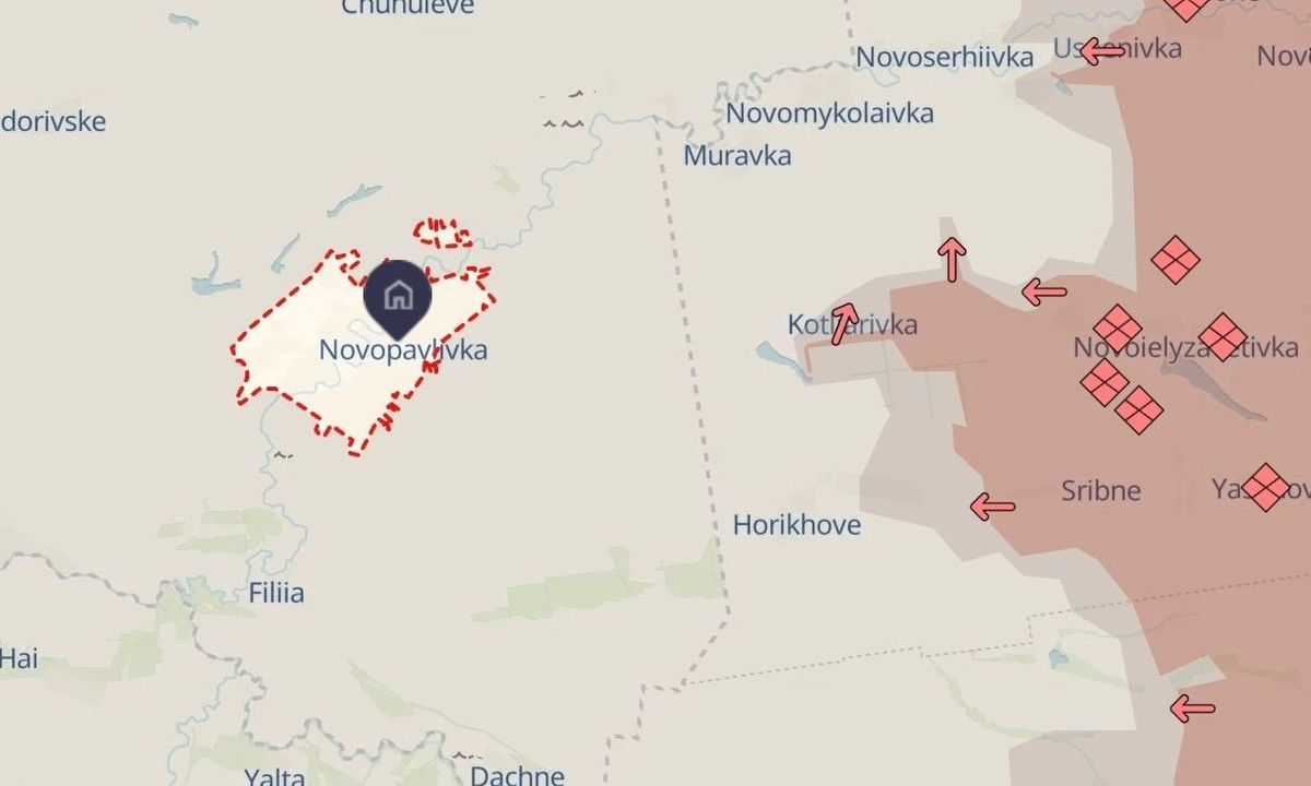 Novopavlivka có tầm quan trọng chiến lược đối với phía Ukraine. Cùng với Ivanivka, nó đóng vai trò là bàn đạp cho RFAF hoạt động bên bờ đối diện 2 con sông Solena và Vovchya, đe dọa các căn cứ hậu cần của AFU ở Vasylkivka và Pokrovskoe.