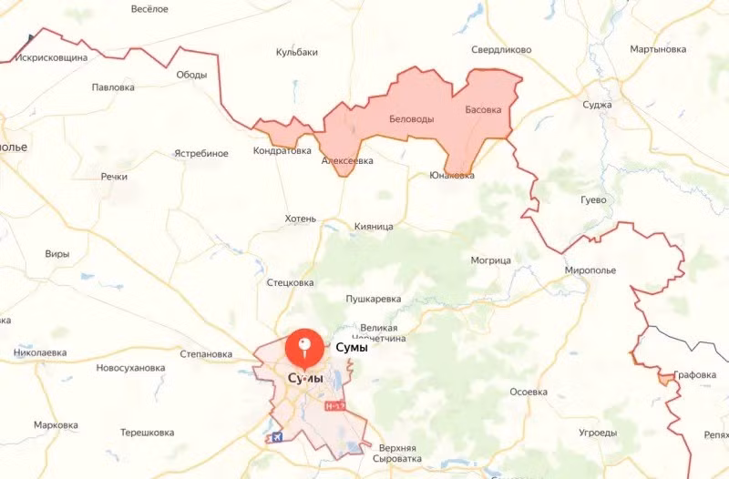 Với việc kiểm soát Andriivka, lúc này quân Nga chỉ còn cách thành phố Sumy 18 km. Khoảng cách này có ý nghĩa chí mạng - chính xác là trong phạm vi tấn công bằng UAV FPV từ khu vực do Nga kiểm soát, đến trung tâm Sumy. Khi vùng cao nguyên bằng phẳng ở phía bắc Sumy do RFAF kiểm soát, thì thành phố Sumy, đã hoàn toàn nằm trước mối đe dọa của UAV FPV Nga.