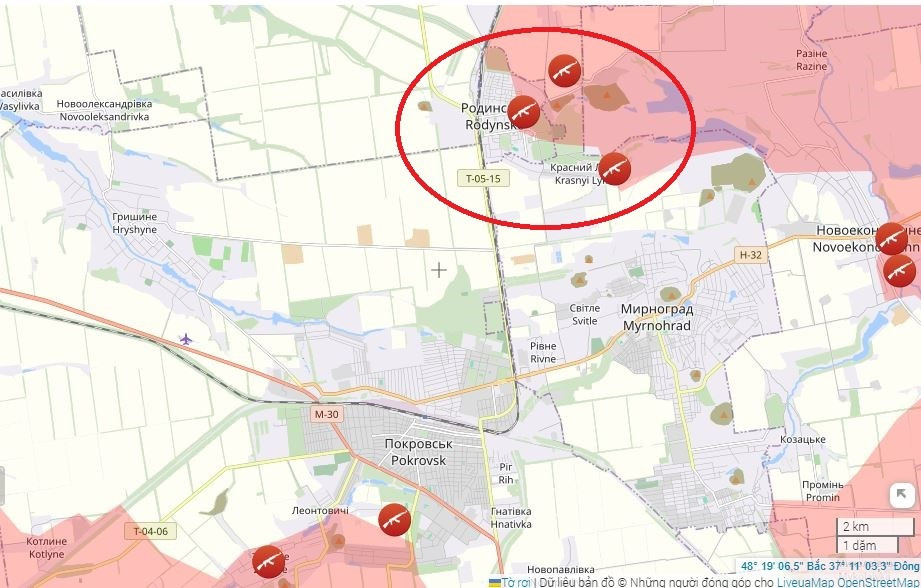 View - Zolotoy Kolodez ở phía bắc Pokrovsk trở thành tử địa của Lữ đoàn 79 Ukraine | Báo Tri thức và Cuộc sống - TIN TỨC PHỔ BIẾN KIẾN THỨC 24H