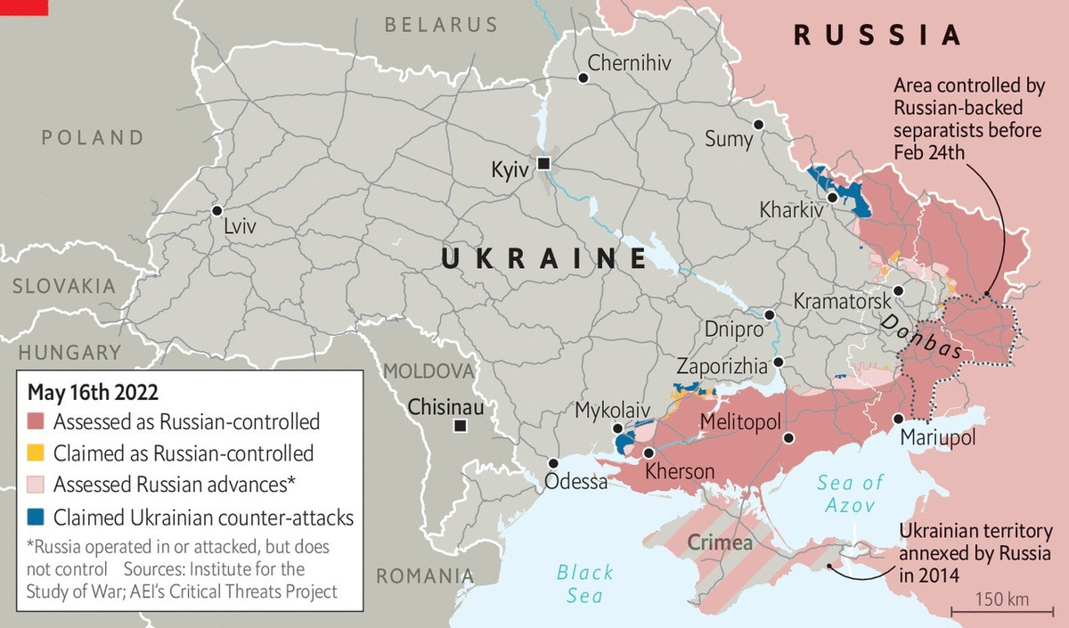 Là một trung tâm vận tải ở đông bắc Ukraine, Kharkov quy tụ bốn tuyến đường sắt chính và ba tuyến đường cao tốc chiến lược, bao gồm cả tuyến P07. Đây là tuyến đường quan trọng nhất và nhanh nhất, để quân đội Ukraine vận chuyển đạn dược đến mặt trận Kupyanska và Izyum.
