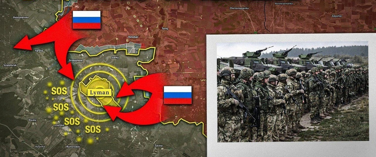 Ở khu vực phía tây bắc Siversk là thành phố Lyman, cũng đang bị RFAF vây ép. Hiện AFU đang tích cực rải mìn, chặn đường tiếp cận thành phố. Điều này đã khiến một số đơn vị tiền phương của AFU ở phía đông thành phố, đã bị cắt đứt khỏi lực lượng chủ lực bởi các bãi mìn, không còn đường rút lui.