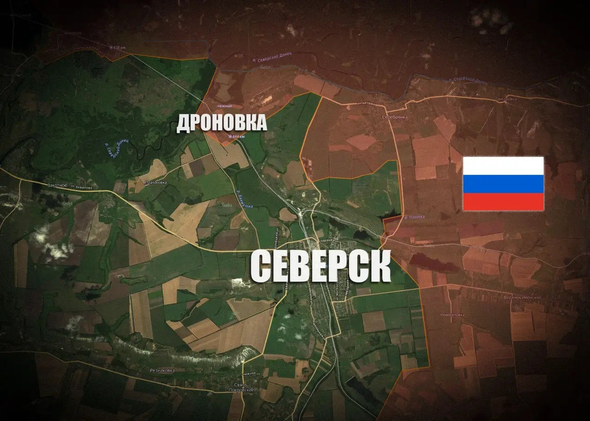 Trang Military Review của Nga cho biết, đã có sự thay đổi đáng kể về hướng tiếp cận ở phía bắc thành phố Siversk, khi các đơn vị Nga thuộc Cụm quân phía Nam đã giành quyền kiểm soát làng Dronivka, nằm ở ranh giới giữa tỉnh Donetsk và Luhansk; cách thành phố Siversk khoảng 5 km về phía bắc.