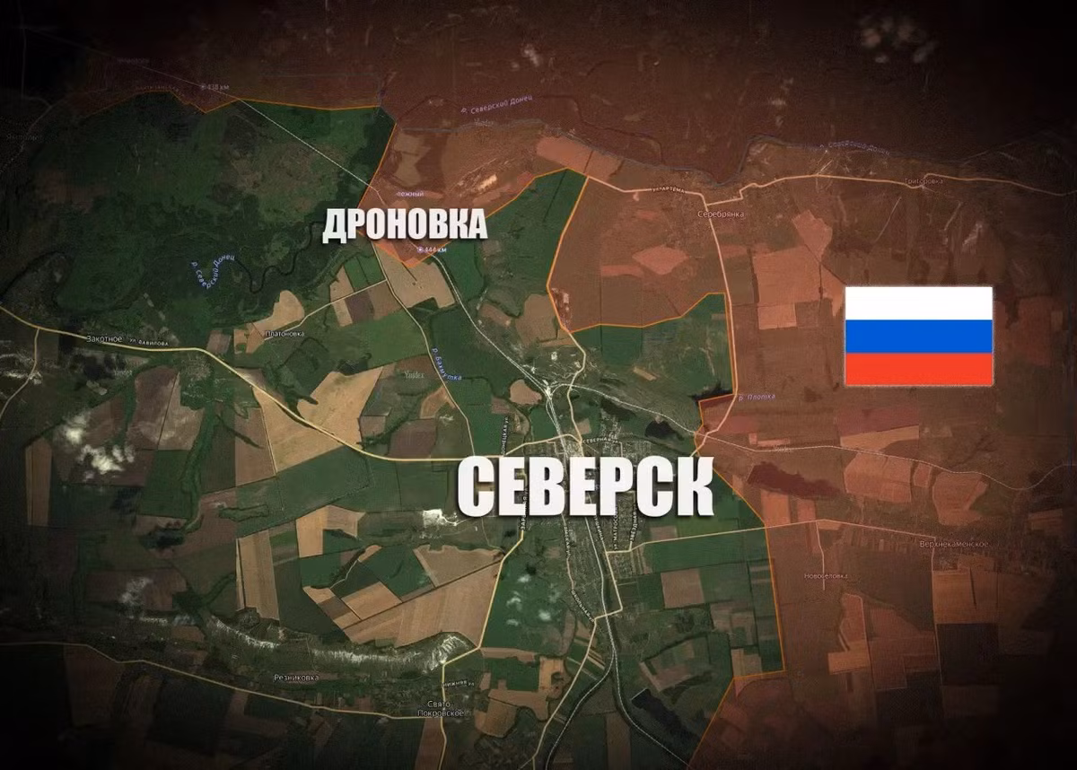 Trang Military Review của Nga cho biết, đã có sự thay đổi đáng kể về hướng tiếp cận ở phía bắc thành phố Siversk, khi các đơn vị Nga thuộc Cụm quân phía Nam đã giành quyền kiểm soát làng Dronivka, nằm ở ranh giới giữa tỉnh Donetsk và Luhansk; cách thành phố Siversk khoảng 5 km về phía bắc.