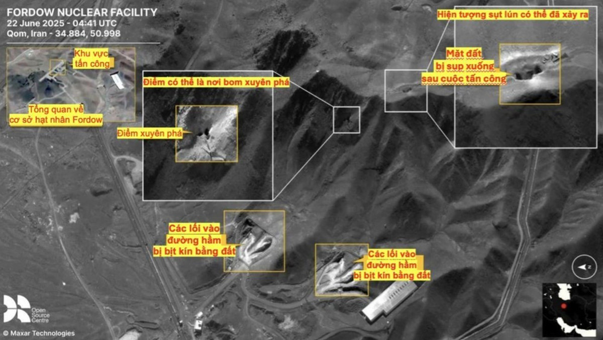 Tuy nhiên trước khi máy bay Mỹ tham gia chiến dịch tấn công các cơ sở hạt nhân của Iran, Iran đã chuyển hết nhân sự cũng như máy móc, vật liệu hạt nhân ở các cơ sở trên vào vị trí an toàn. Do vậy, chiến dịch ném bom của Mỹ dù “ồn ào”, nhưng hiệu quả thực sự thấp.