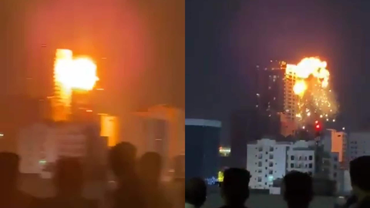 Iran tuyên bố đã sử dụng 20 UAV tấn công và 3 tên lửa, bắn trúng mục tiêu chính xác, phá hủy tòa nhà chỉ huy chính của trung tâm chỉ huy Không quân Mỹ và gây ra cháy lớn tại kho nhiên liệu. Trung tâm chỉ huy này thuộc quyền quản lý của Căn cứ Không quân Al Udeid ở Qatar.