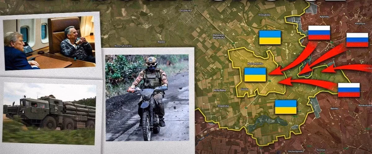 Trang Military Review của Nga cho biết, thành phố Kostiantynivka, nằm ở phía tây tỉnh Donetsk, tiếp tục bị quân đội Nga (RFAF) bao vây từ nhiều hướng. Kostiantynivka nằm cách Chasov Yar khoảng 12 km về phía tây nam, nơi Moskva tuyên bố họ đã tràn ngập hoàn toàn vào cuối tháng trước.