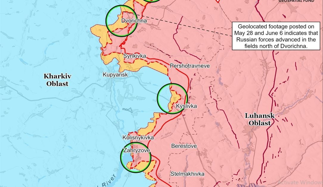 Một khi Kupyansk sụp đổ, Nga sẽ có một tuyến đường trực tiếp về phía bắc đến Izyum, phía nam đến Volchansk (hiện Cụm quân phía Bắc RFAF vẫn tiếp tục gây sức ép từ phía bắc), cũng như tuyến đường đến Chuguyev, và sau đó là đến Kharkov, cách đó chưa đầy 100km.