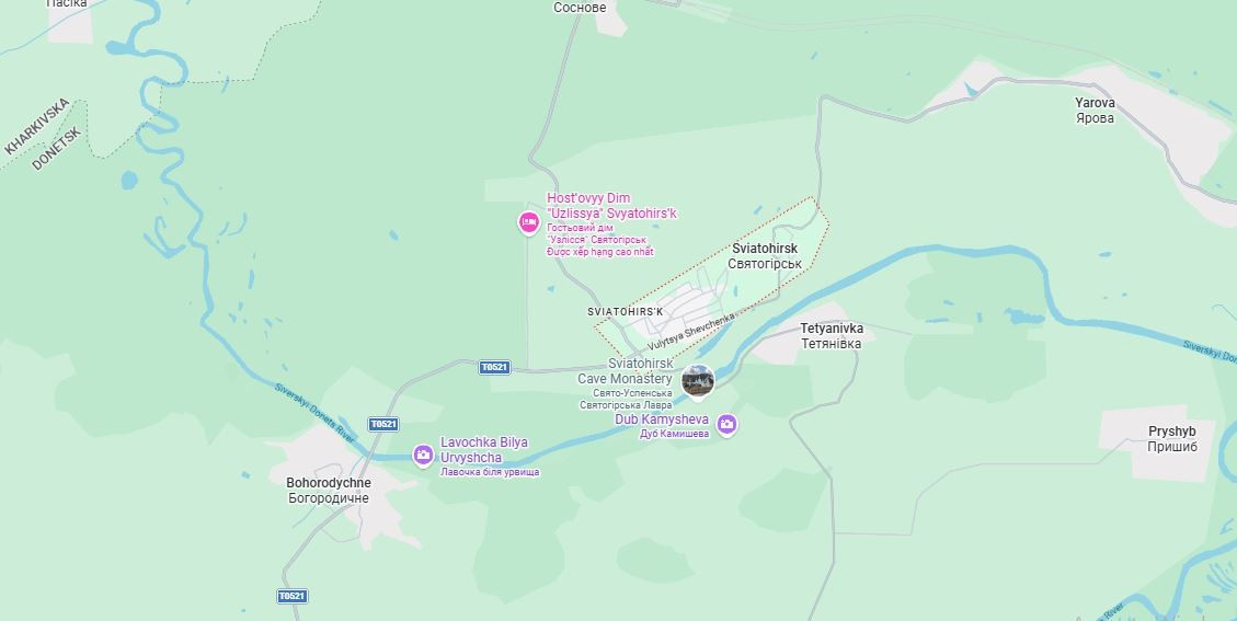 Đồng thời, các nỗ lực của RFAF đang được thực hiện, nhằm cắt đứt vị trí tiền tuyến của AFU bảo vệ gần Sviatohirsk, bằng các cuộc tấn công vượt sông và thậm chí cả những nỗ lực thiết lập các cầu phao dã chiến…, nhưng đều bị hỏa lực của RFAF phá hủy. Trên thực tế, AFU hiện không còn kiểm soát được bờ phải sông Seversky Donets.