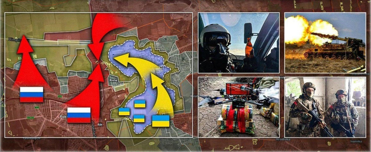 Trong thời gian qua, kế hoạch tác chiến của Quân đội Nga (RFAF) liên tục có những điều chỉnh. Nói một cách đơn giản, đó là một cách tiếp cận khoa học, giống như các mảnh lắp ghép trong trò chơi xếp hình Lego. Nhìn vào toàn bộ bản đồ, lực lượng chủ lực của Ukraine đang bị kéo về phía mặt trận Pokrovsk.