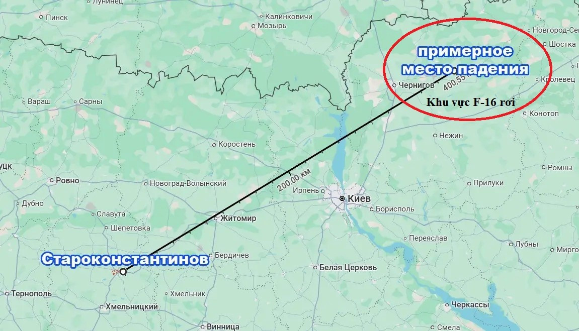 Một số chi tiết nghi vấn đang nổi lên về chiếc máy bay chiến đấu F-16 của Ukraine rơi tại tỉnh Chernihiv, miền trung Ukraine. Đặc biệt, thông tin về phi công Ukraine đã thiệt mạng cùng với máy bay, đó là Trung tá Maksym Ustimenko, 32 tuổi.