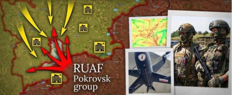 Trước cuộc phản công dữ dội của Ukraine, Tập đoàn quân 51 của Nga đã phản ứng nhanh chóng. Họ ngay lập tức ra lệnh cho Lực lượng Không quân Vũ trụ chi viện hỏa lực, tiến hành các cuộc không kích vào Lữ đoàn Azov 12 ở phía bắc Nove Shakhove và Tiểu đoàn Tấn công Độc lập 253 của AFU ở phía nam Vladimivka, nhằm ngăn chặn hai cánh quân Ukraine hợp nhất lực lượng và đảm bảo tuyến đường vận tải và tiếp tế thông suốt đến mỏm Kucheriv Yar.