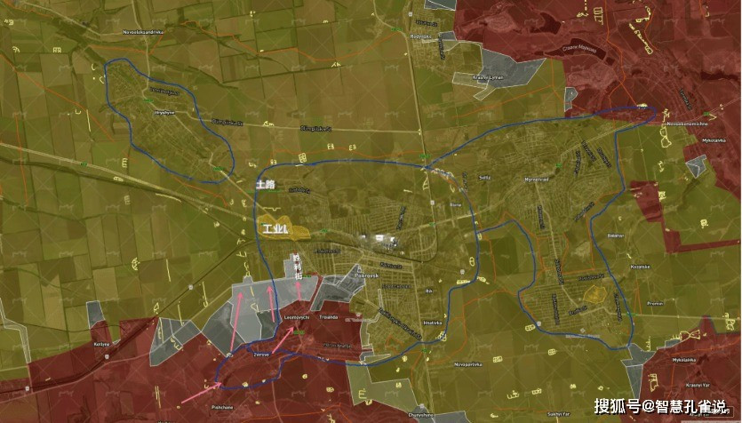 Hiện tại, dường như hơn một nửa hệ thống phòng thủ của Ukraine dọc theo phía tây thành phố đã sụp đổ. Cách đó 400 mét về phía bắc là khu công nghiệp ở vùng ngoại ô phía tây bắc, nơi có tuyến hậu cần duy nhất cho Pokrovsk. Nếu không có công trình chắn đường, hỏa lực tầm gần của Nga có thể bắn thẳng vào tuyến hậu cần này.