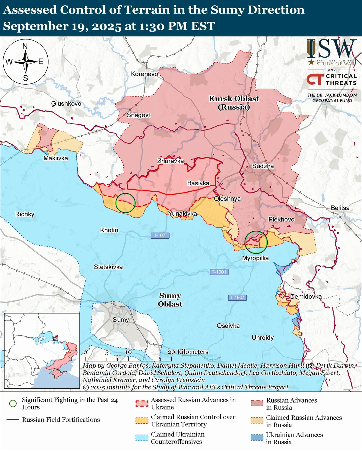 Vào thời điểm đó, bộ trưởng quốc phòng và ngoại giao Ba Lan đang ở Kiev để đàm phán các vấn đề quan trọng với lãnh đạo AFU. Phản ứng có vẻ chính thức này đã gửi đi một thông điệp rõ ràng: đơn vị biệt kích bị mắc kẹt ở Sumy đã bị sở chỉ huy bỏ rơi một cách vô trách nhiệm. Việc giải tỏa lực lượng bị bao vây ở khu rừng phía nam Yunakivka được coi là bất khả thi.
