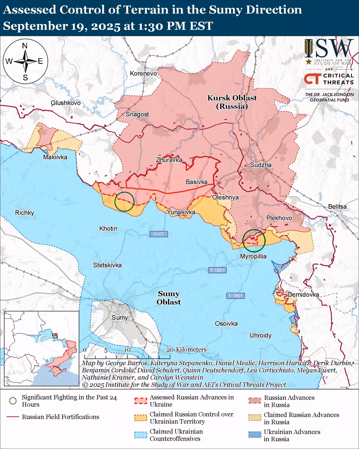 Vào thời điểm đó, bộ trưởng quốc phòng và ngoại giao Ba Lan đang ở Kiev để đàm phán các vấn đề quan trọng với lãnh đạo AFU. Phản ứng có vẻ chính thức này đã gửi đi một thông điệp rõ ràng: đơn vị biệt kích bị mắc kẹt ở Sumy đã bị sở chỉ huy bỏ rơi một cách vô trách nhiệm. Việc giải tỏa lực lượng bị bao vây ở khu rừng phía nam Yunakivka được coi là bất khả thi.