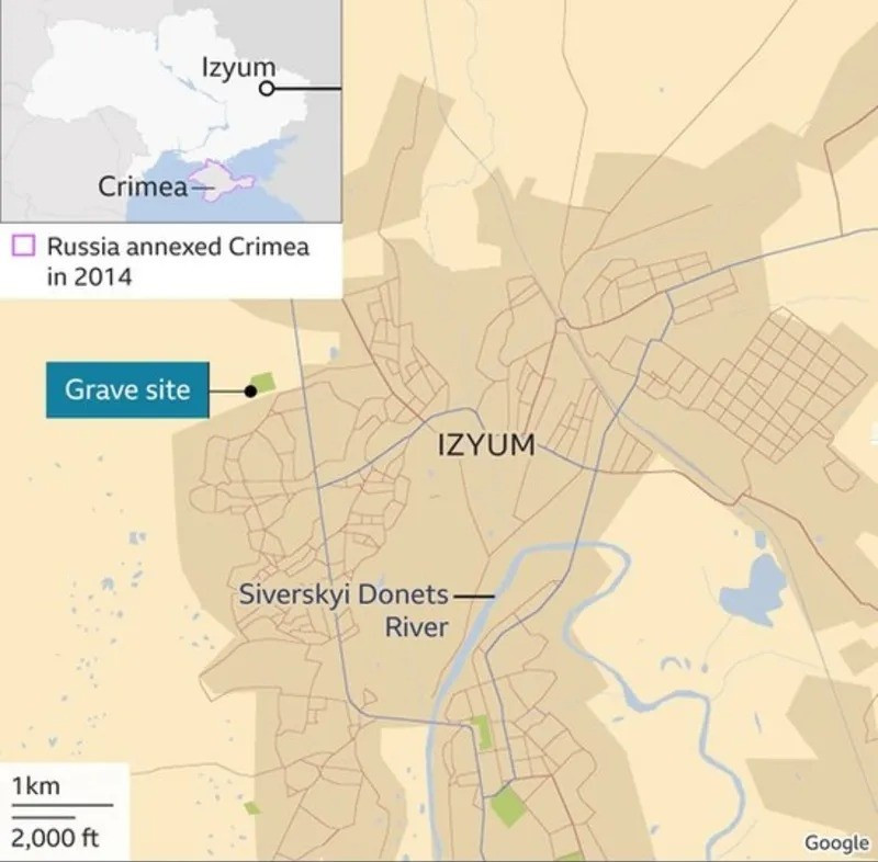 Kênh Muchnoy của Ukraine cho biết, thành phố Izyum đã mất điện hoàn toàn sau các cuộc tấn công và giao tranh ác liệt hiện đang diễn ra ở các thành phố Kupyansk và Vovchansk, cũng thuộc tỉnh Kharkov. Theo phía Nga tuyên bố, cả hai thành phố hiện đều nằm dưới sự kiểm soát của RFAF, nhưng Quân đội Ukraine (AFU) đang tiến hành phản công.