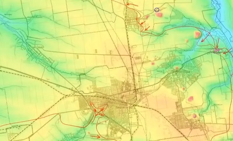 Vào ngày 2/8, chuyên gia quân sự Nga Yuri Podolyaka viết trên trên blogger của mình, cho biết các đơn vị của Quân đoàn quân Cận vệ 2, thuộc Cụm quân Trung tâm RFAF, đang tích cực tìm cách mở rộng sự hiện diện tại khu vực Pokrovsk.