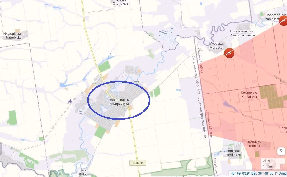 Điều đáng lo ngại đối với chỉ huy AFU ở hướng mặt trận Nam Donetsk, chính là việc RFAF có thể chặn các con đường dẫn đến Novopavlovka ở tỉnh Dnipropetrovsk. Và điều này có nghĩa là AFU sẽ mất hoàn toàn quyền kiểm soát, đối với phía đông quận Sinelnykovsky của tỉnh Dnipropetrovsk.