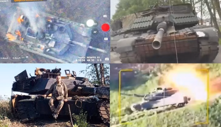 Hãng tin Sputnik của Nga tiết lộ thông tin, khiến Mỹ “không vui”, khi thông báo quân đội Nga (RFAF) đã phá hủy 26 xe tăng M1 Abrams trên tổng số 31 xe tăng loại này do Mỹ viện trợ cho Ukraine. Con quái vật thép, từng được tung hô trong chiến tranh Vùng Vịnh, đã bị thiêu rụi đến tận “khung xe”, bởi tên lửa chống tăng được phóng đi từ những con “Cá sấu Ka-52” của Nga.