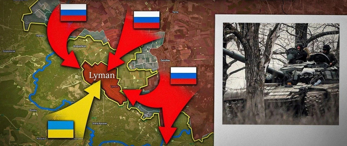 Kênh RVvoenkory cho biết, giao tranh vẫn tiếp diễn để giành các cứ điểm dọc theo trục đường Lyman-Yampol. Hiện RFAF đã kiểm soát hoàn toàn Yampol, khu vực rừng rậm phía nam làng, và một khu vực gần sông Seversky Donets.