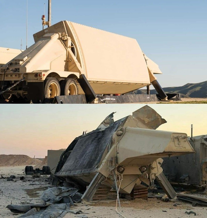 Mặc dù mức độ thiệt hại chưa rõ ràng, nhưng hình ảnh vệ tinh được nhiều nguồn phân tích, đã xác nhận rằng bốn radar AN/TPY-2 đã bị trúng đạn tại Al Sader và Al Ruwais ở UAE; căn cứ không quân Muwaffaq Salti ở Jordan và căn cứ không quân Prince Sultan ở Ả Rập Xê Út. Các đài radar AN/TPY-2, thuộc hệ thống phòng thủ tên lửa THAAD, được định giá khoảng 2 tỷ USD.