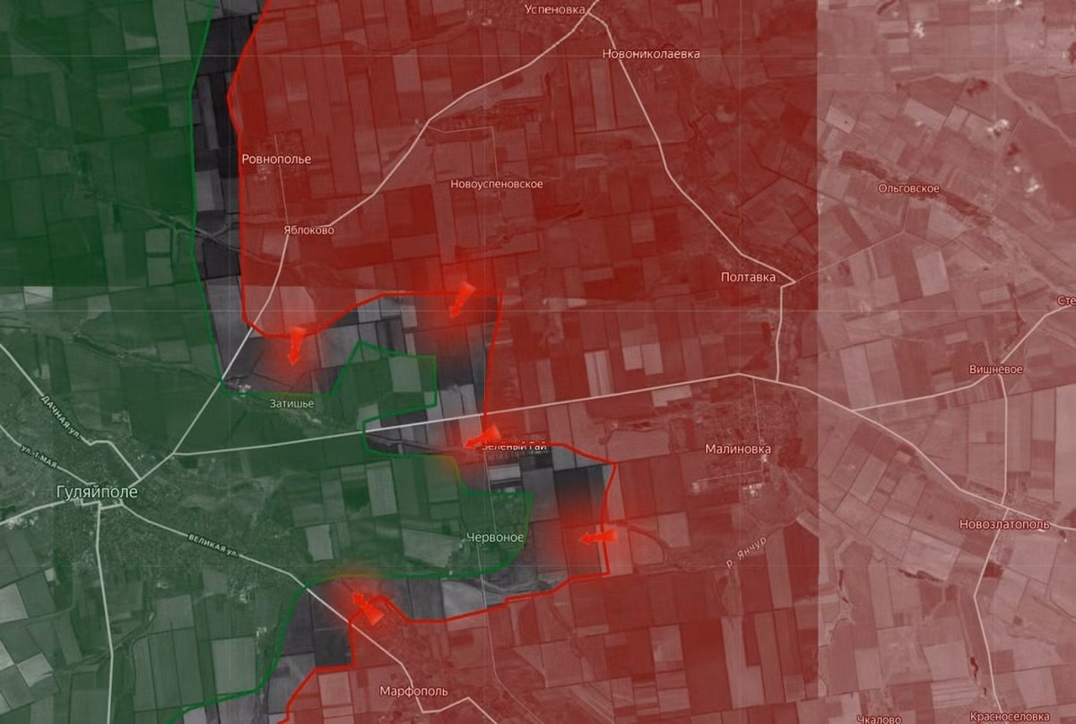 Hiện khu vực phòng thủ Huliaipole hiện đang nằm trong một dạng vòng vây bán nguyệt, có thể trở thành "nồi hơi" bất cứ lúc nào. Việc kiểm soát Huliaipole sẽ giúp RFAF bắt đầu tiến về thành phố Zaporizhia, đánh úp khu vực phòng thủ Orekhovo của AFU từ phía bắc.
