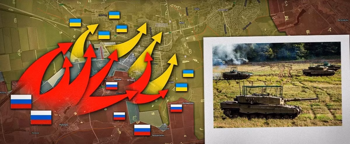 Nhưng đó chưa phải là tất cả những thành công của Cụm quân Trung tâm RFAF; theo bản đồ cập nhật của Viện Nghiên cứu Chiến tranh Mỹ (ISW), đã loại bỏ được đường tiến công nguy hiểm của AFU về phía Novotoretske, nhằm cắt đứt chân “mỏm đá Dobropolye”, khỏi một số khu vực nằm xa hơn về phía bắc.