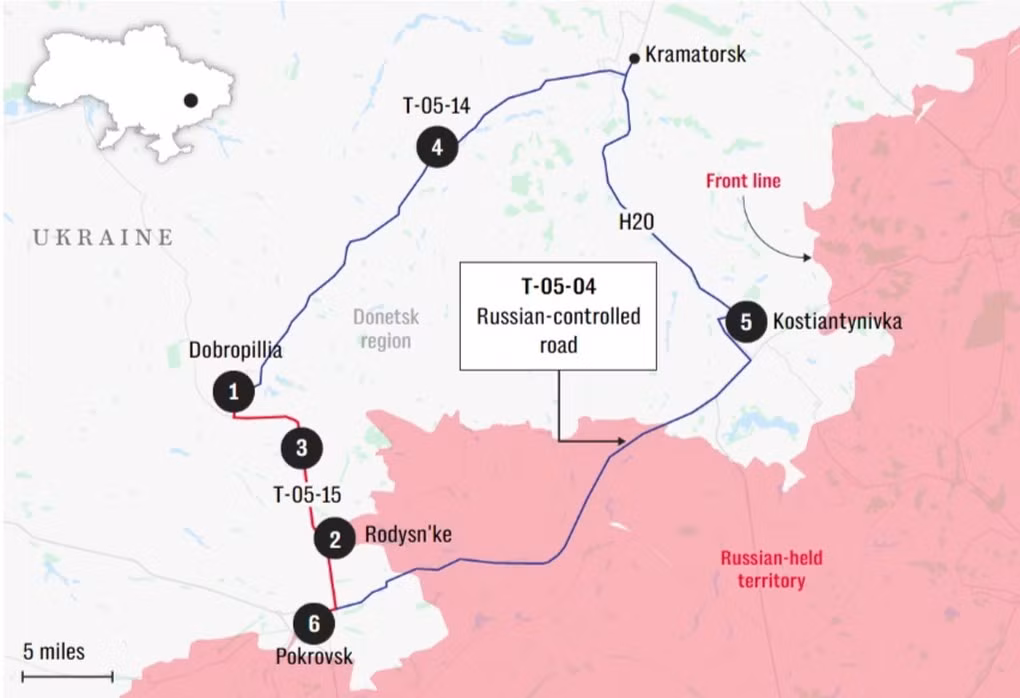 Có thể nhận thấy, mặt trận Pokrovsk-Kostiantynivka là trọng điểm trong chiến dịch tấn công hè-thu của RFAF trong năm nay. Hiện tại, quân Nga đã phá vỡ tuyến phòng thủ ở phía nam hồ chứa nước Kleban-Byk, ở phía nam thành phố Kostiantynivka, tạo thế bao vây thành phố này từ hướng đông và hướng nam.