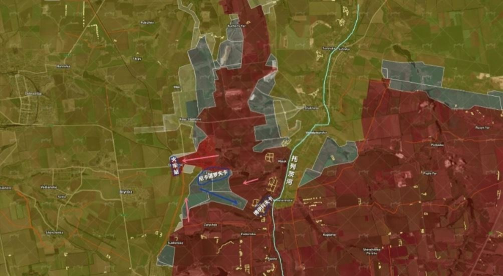 Nhiệm vụ của Tập đoàn quân 51 và Tập đoàn quân 8 RFAF tại khu vực này vẫn như cũ: siết chặt "nút cổ chai" mà các đơn vị Ukraine đang phản công. Đến ngày 29/9, thế trận trong khu vực đã đổi chiều, khi RFAF lật thế cờ ở Dobropolye, tổ chức bao vây lại quân Ukraine.