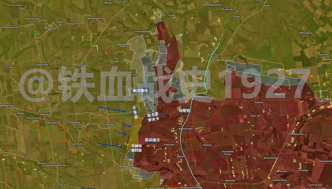 Có thể thấy ý đồ của quân Nga rất rõ ràng: mở rộng mấu lồi Dobropillia để thu hút viện binh từ lực lượng tinh nhuệ Ukraine ở phía bắc Pokrovsk (bao gồm cả Myrnohrad), chiếm giữ Myrnohrad vốn dễ bị tấn công, rồi tiến công từ vùng ngoại ô phía bắc Pokrovsk, tấn công quân phòng thủ Ukraine và Tiểu đoàn 2 thuộc Lữ đoàn Azov 12 từ cả hướng bắc và nam.