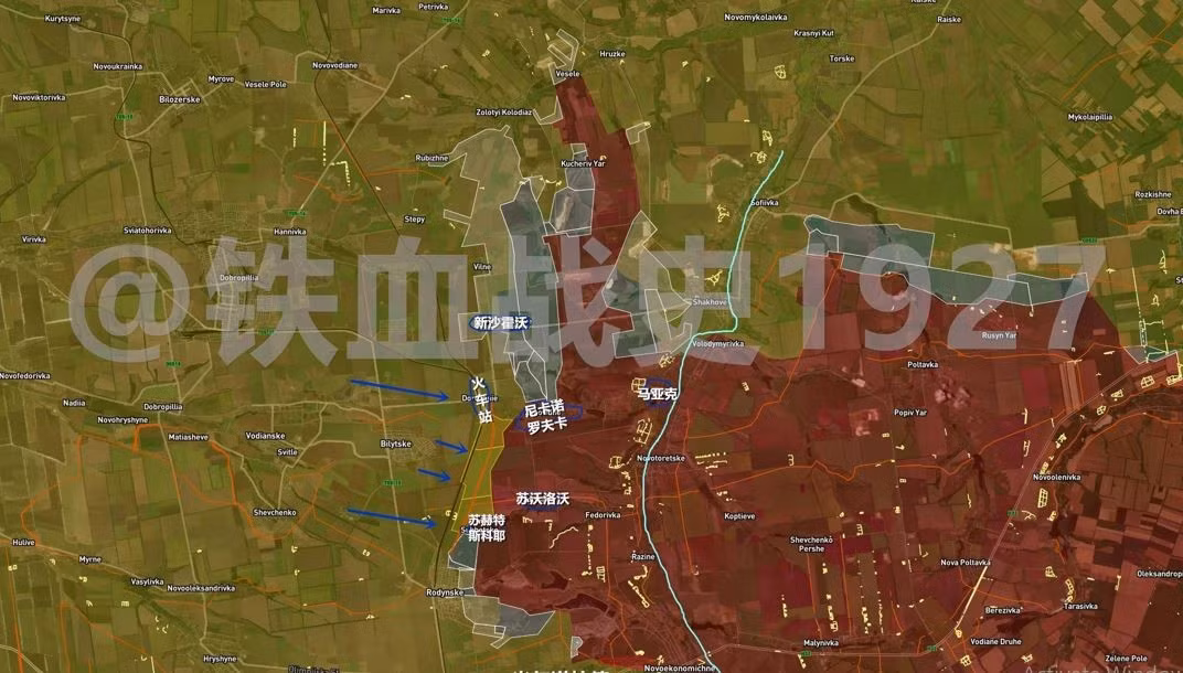 Có thể thấy ý đồ của quân Nga rất rõ ràng: mở rộng mấu lồi Dobropillia để thu hút viện binh từ lực lượng tinh nhuệ Ukraine ở phía bắc Pokrovsk (bao gồm cả Myrnohrad), chiếm giữ Myrnohrad vốn dễ bị tấn công, rồi tiến công từ vùng ngoại ô phía bắc Pokrovsk, tấn công quân phòng thủ Ukraine và Tiểu đoàn 2 thuộc Lữ đoàn Azov 12 từ cả hướng bắc và nam.