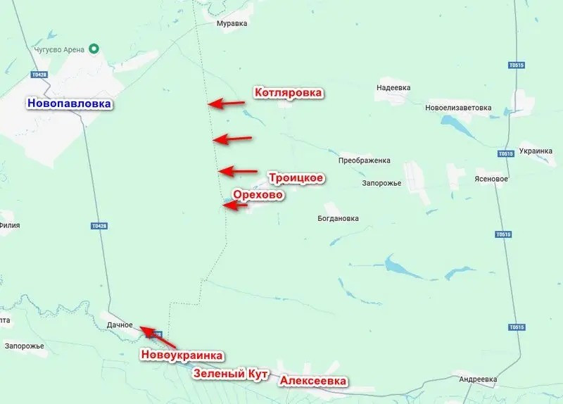 Trong khi Bộ Tổng tham mưu AFU tiếp tục khẳng định rằng không có sự xâm nhập nào của đơn vị RFAF vào khu vực Dnipropetrovsk, thì binh lính Ukraine trực tiếp chiến đấu và những tình nguyện viên viết rằng, trên hướng Novopavlovka, thuộc tỉnh Dnipropetrovsk, các mũi xung kích của RFAF đã vượt qua ranh giới tỉnh Donetsk và tiến vào Dnipropetrovsk từ lâu.