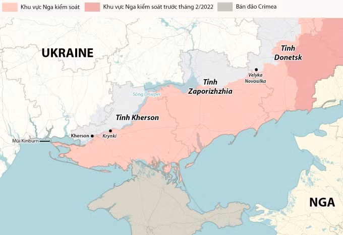 Vào tháng 11/2023, AFU đã mở chiến dịch vượt vượt sông Dnieper, chiếm đầu cầu Krynki; nhưng nơi này không phải là khu vực phòng thủ của Lữ đoàn 34, nên quân của Lữ đoàn cũng không tham gia chiến đấu. Lữ đoàn chỉ phải đề phòng sự xâm nhập của các nhóm trinh sát nhỏ và các cuộc tấn công bằng pháo binh và UAV FPV lẻ tẻ của AFU.