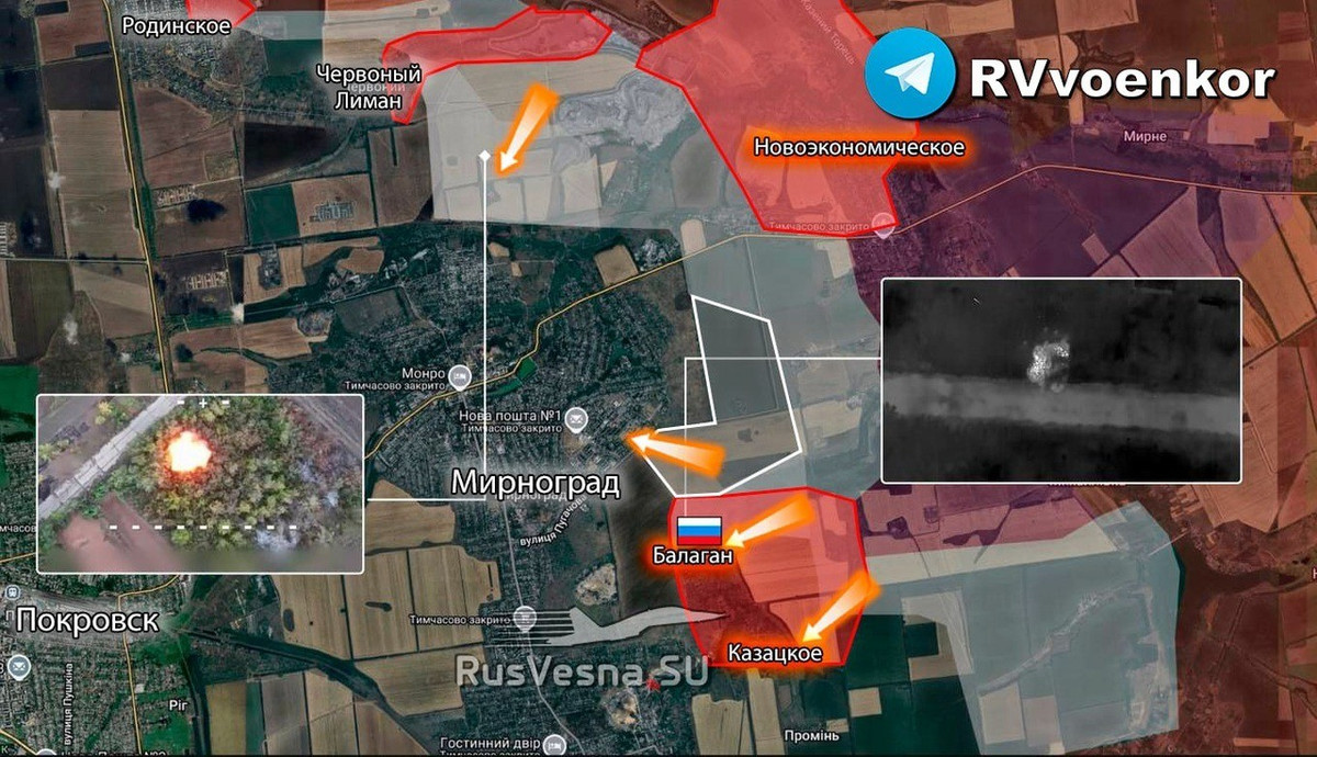 View - Chiếm được đầu cầu Novopavlivka, đã giúp quân Nga đột phá vào Pokrovsk | Báo Tri thức và Cuộc sống - TIN TỨC PHỔ BIẾN KIẾN THỨC 24H