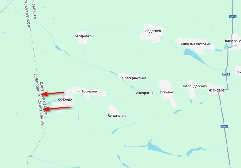 Mặc dù hiện nay, AFU vẫn còn đang giữ một phần diện tích của phía tây tỉnh Donetsk, nhưng RFAF đã tiến vào tỉnh Dnipropetrovsk và bắt đầu mở rộng khu vực đầu cầu và Bộ Quốc phòng Nga đã chính thức xác nhận việc này. Hiện đầu cầu của quân Nga ở phía đông quận Sinelnikovsky vẫn còn nhỏ, nhưng có xu hướng mở rộng.