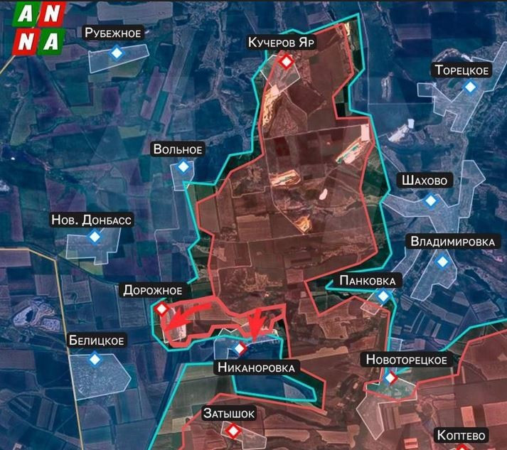 Vào đúng ngày 27 và 28/9, các đơn vị của Cụm quân Trung tâm của quân đội Nga (RFAF) vẫn tiếp tục mở rộng "cuống họng" nguy hiểm của cuộc đột phá Dobropolsky, đồng thời giữ quyền kiểm soát Kucherov Yar và các khu vực của cuộc đột phá, cho đến tận Zolotoy Kolodez và Gruzskoye.