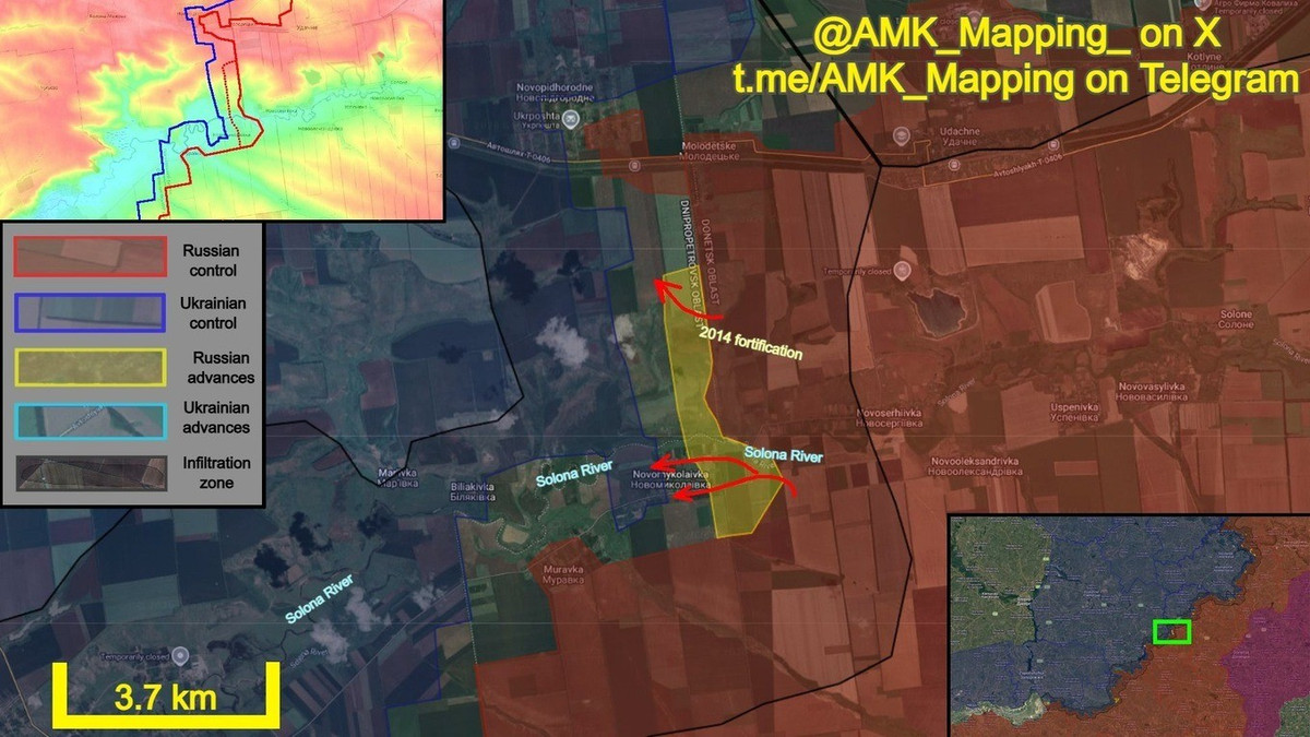 Hơn nữa, lực lượng chính của Nga ở mặt trận phía đông tập trung ở hướng Huliaipole, khiến sườn phía bắc của mặt trận phía đông Zaporizhzhia trở thành điểm yếu nhất. AFU muốn chọc thủng phòng tuyến từ đó, điều động một lượng lớn quân đến vùng Dnipropetrovsk để phát động tấn công, hy vọng đảo ngược tình thế phòng thủ thụ động ở mặt trận phía đông chỉ trong một đòn.