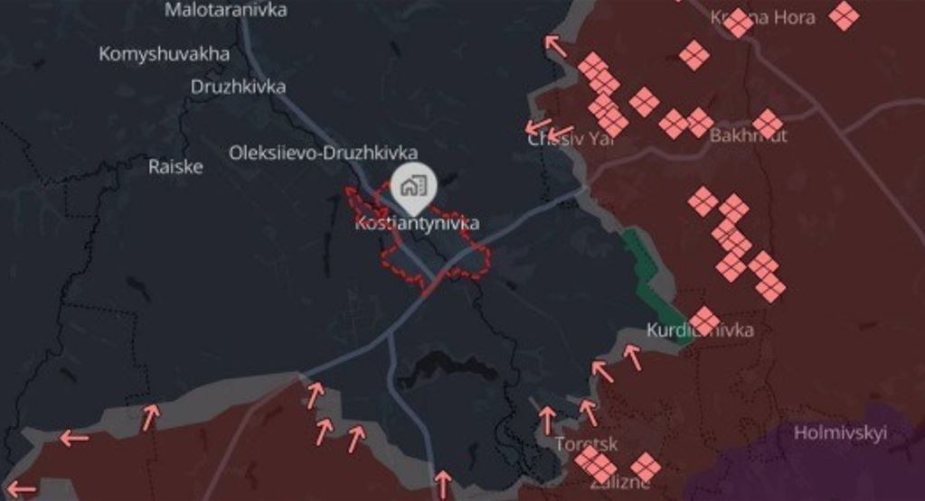 Theo Phó Chủ tịch thứ nhất Ủy ban Duma Quốc gia về các vấn đề SNG, ông Viktor Vodolatsky cho biết, trong bối cảnh RFAF chiếm được Chasov Yar, Kiev bắt đầu điều thêm quân tới tăng viện cho thành phố Konstantinovka, nằm cách Chasov Yar 5 km về phía tây nam.