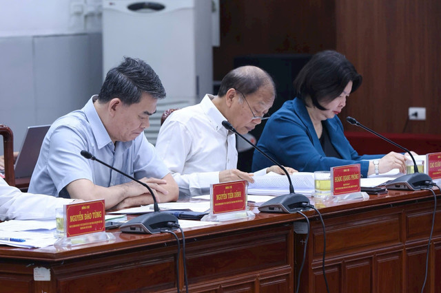 Các đại biểu dự tọa đàm. Ảnh: Quang Vinh Các đại biểu dự tọa đàm. Ảnh: Quang Vinh