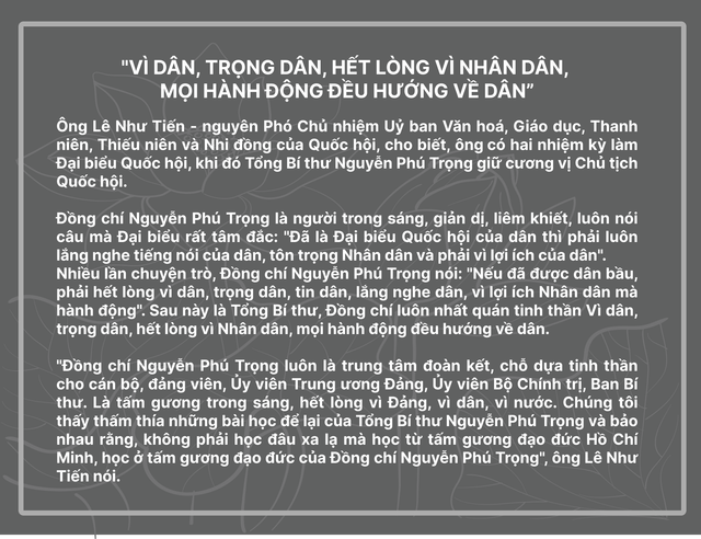 Tổng Bí thư Nguyễn Phú Trọng: “Danh dự mới là điều thiêng liêng, cao quý nhất” - Hình 7 Tong Bi thu Nguyen Phu Trong: “Danh du moi la dieu thieng lieng, cao quy nhat”-Hinh-7