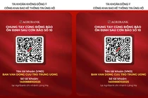 UBTƯ Mặt trận Tổ quốc Việt Nam thông tin số tài khoản tại Agribank