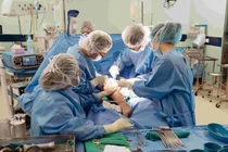 VINMEC lần đầu thay toàn bộ xương đùi cho cho bệnh nhi K