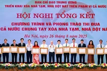 HDBank chung tay đóng góp trên 2.600 căn nhà tạm được xây mới