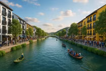 Đà Nẵng cùng Sun Group khởi động khu thương mại đầu tiên tại chân núi Bà Nà