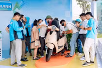 Đổi xe xăng cũ lấy xe điện VinFast tại Hà Nội: Tài xế dịch vụ nhận ưu đãi kép