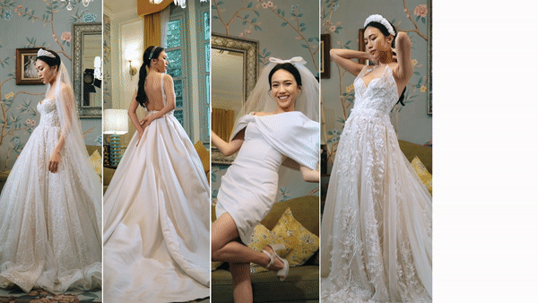Diệu Nhi được cầu hôn 7 giây nhưng chọn váy cưới mất 7 tháng - Hình 8 Dieu Nhi duoc cau hon 7 giay nhung chon vay cuoi mat 7 thang-Hinh-8