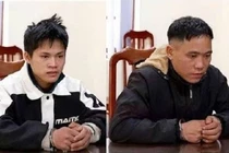 Bắt giam 2 đối tượng lợi dụng sơ hở để trộm cắp sắt trên công trình cao tốc